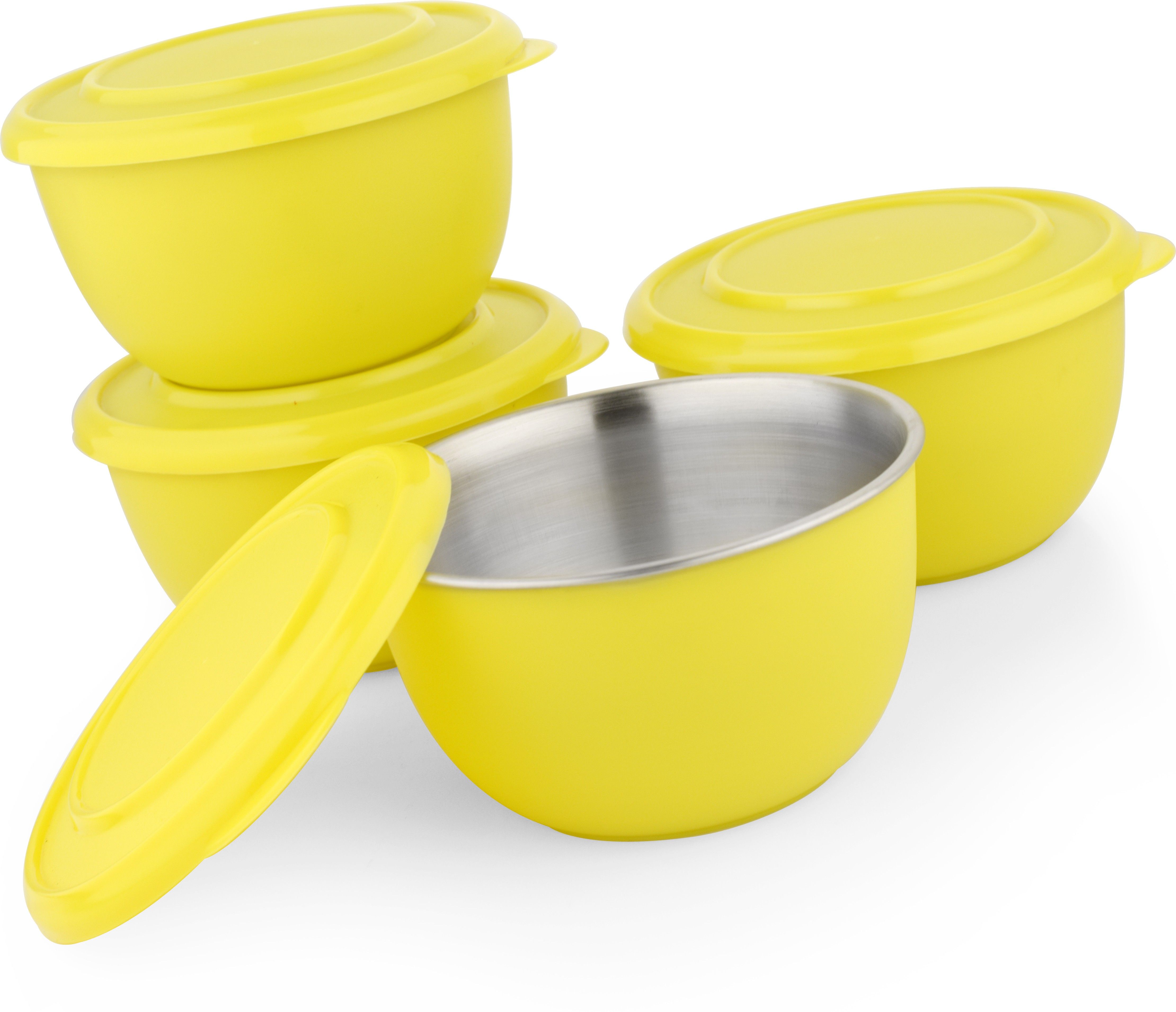 Stainless Steel Storage Bowl Microwave Safe Bowls-image-19