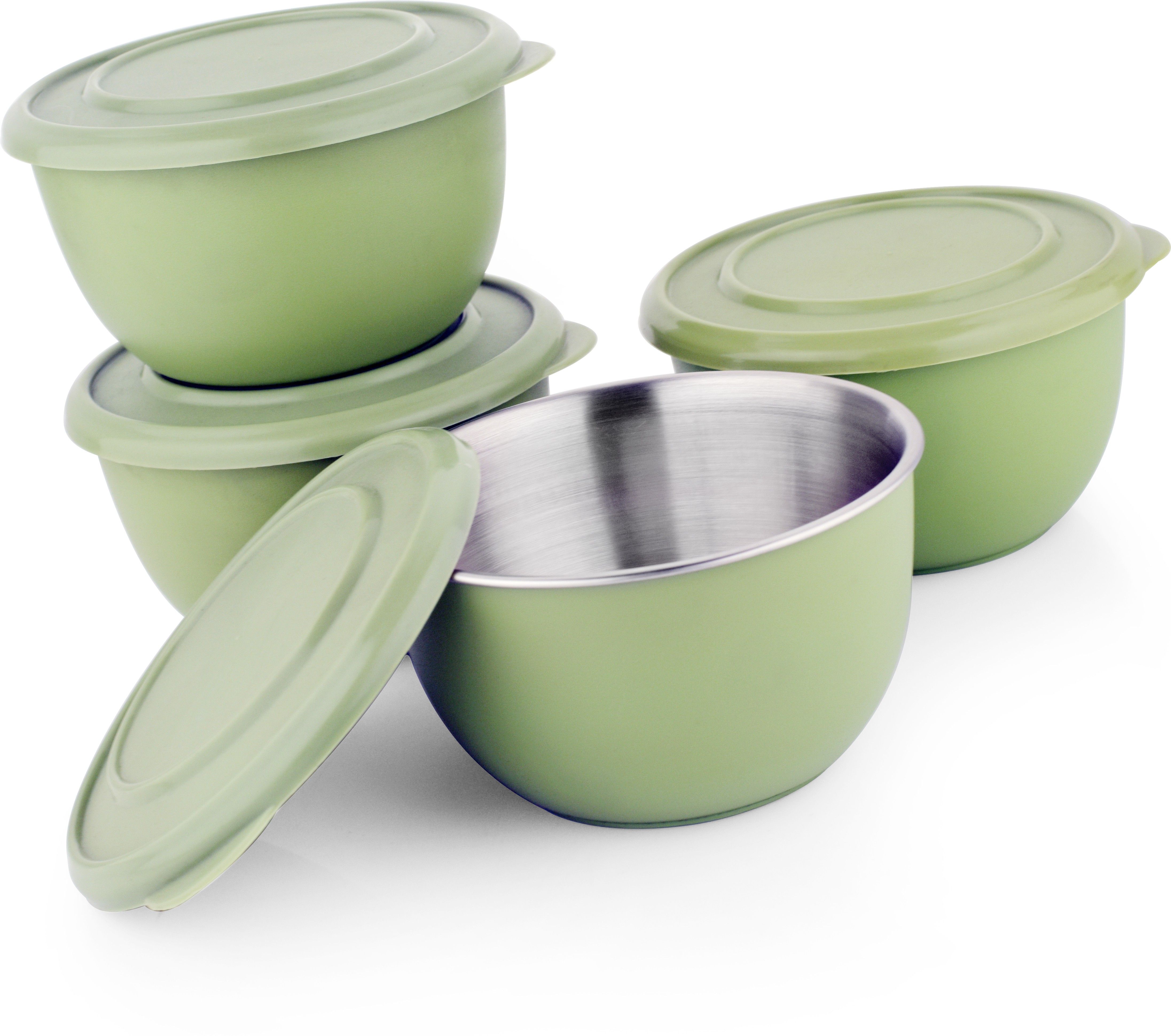 Stainless Steel Storage Bowl Microwave Safe Bowls-image-20
