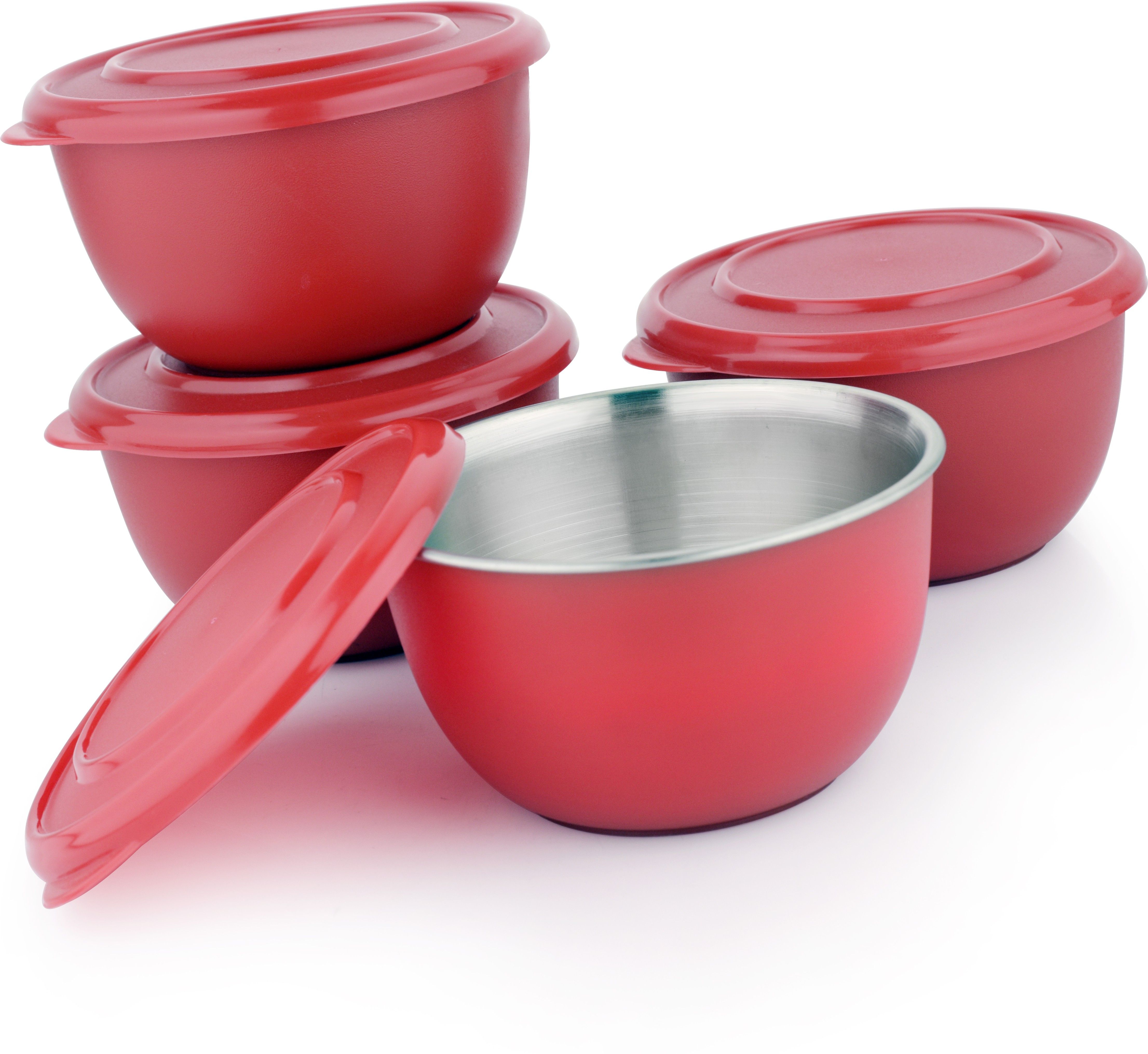 Stainless Steel Storage Bowl Microwave Safe Bowls-image-16