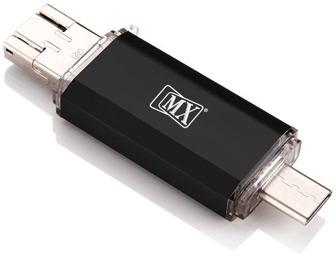 MX 3 in 1 USB3.1 Type C , Micro & USB 2.0 Memory Card_Reader & OTG for Android Mobile Phone Card Reader-image-35