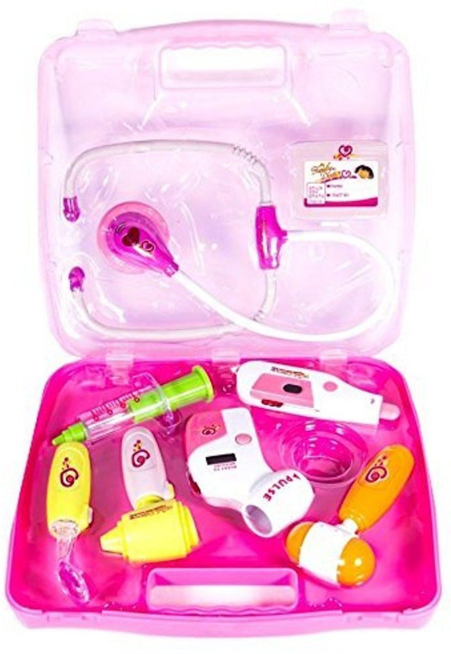 instabuyz Battery Operated Doctor's Kit with Light Sound Effects, Multi Color-picture-20