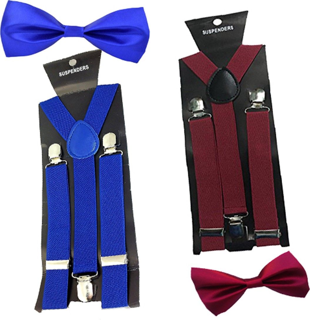 Sun Shopping Y- Back Suspenders for Men