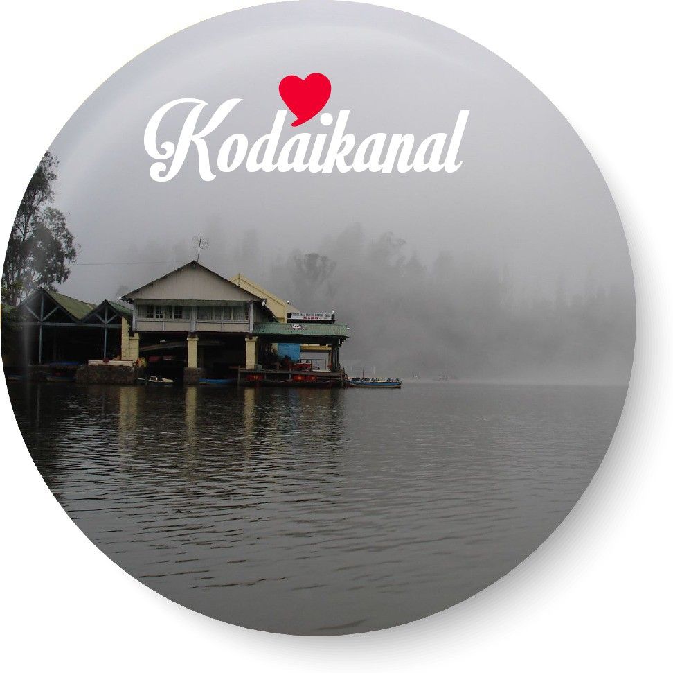 peacockride Love Kodaikanal Magnet Fridge Magnet Pack of 1-picture-13
