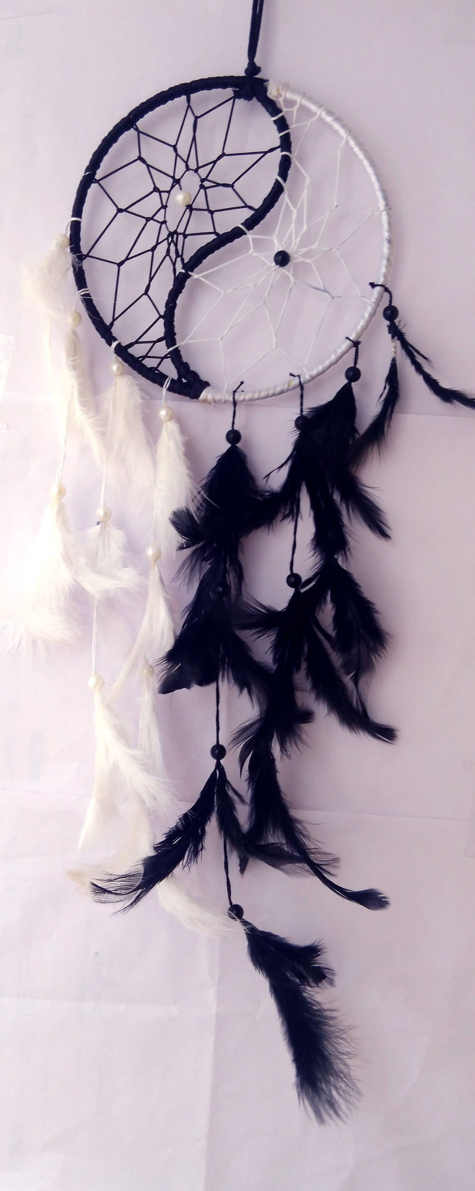 two ring dream catcher Wool Wool Dream Catcher-image-42