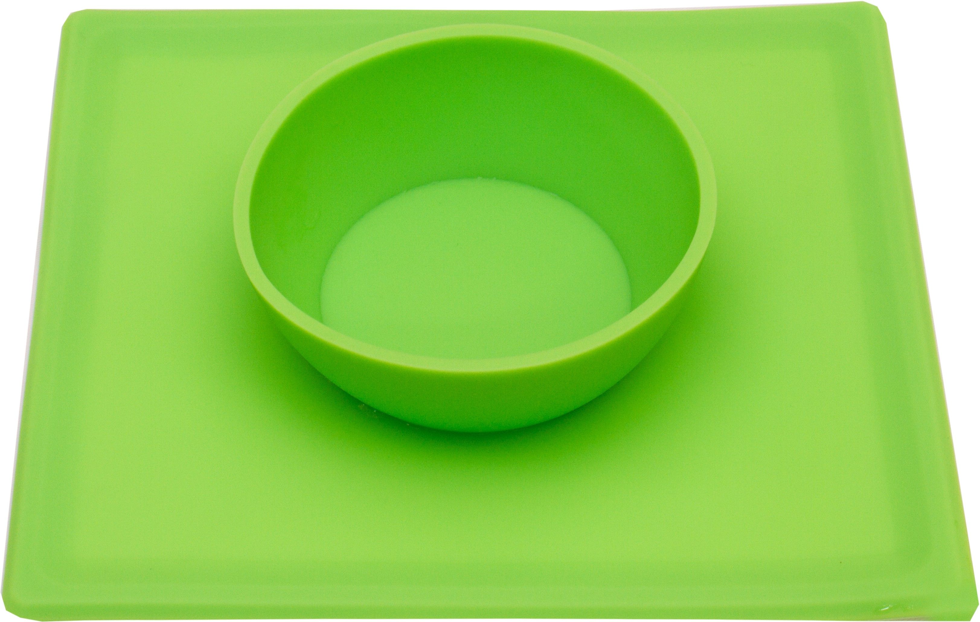 fabseasons Silicone Food Grade, Non-Toxic and BPA free Suction base Bowl+Placemat 2in1 for Toddlers- Silicone-picture-27