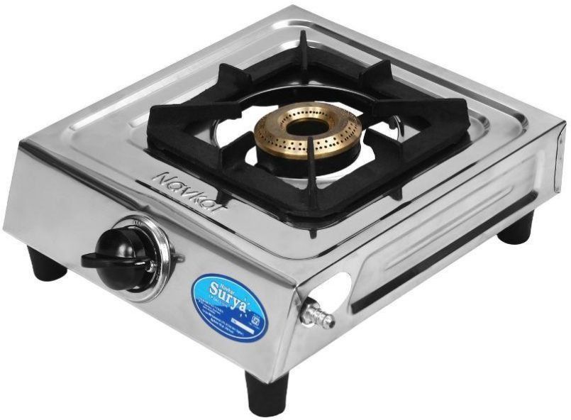 SURYA Stainless Steel Manual Gas Stove-image-1