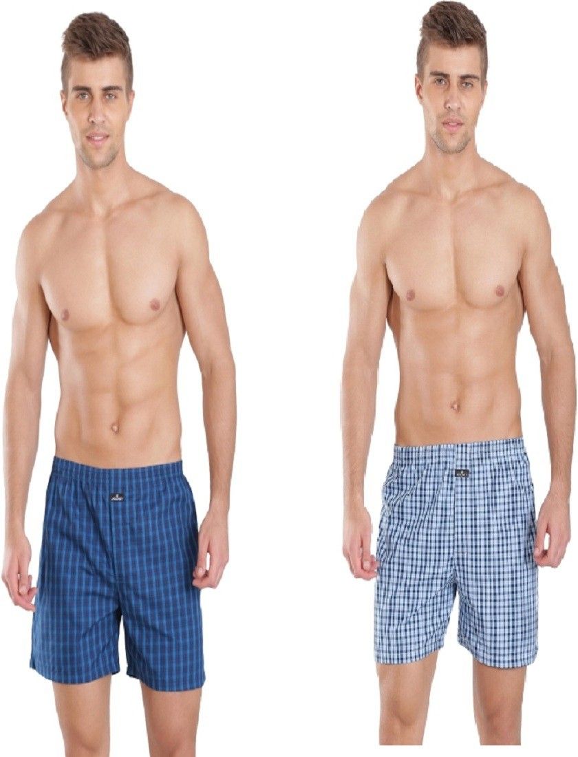 jockey Pack of 2 Checkered Men Boxer-picture-21