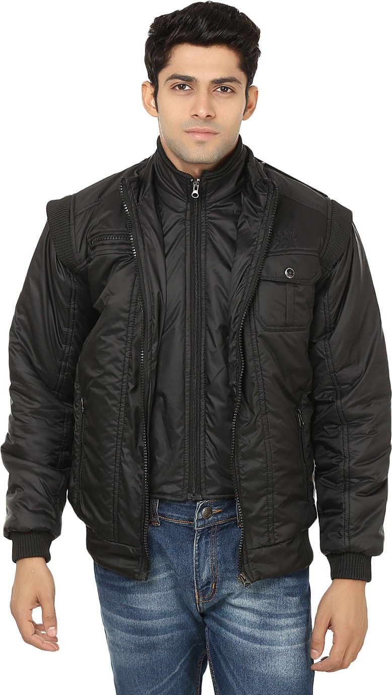 ico blue star Men Solid Quilted Jacket-picture-11