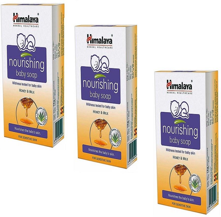 himalaya NOURISHING BABY SOAP 75G(PACK OF 3)-picture-16