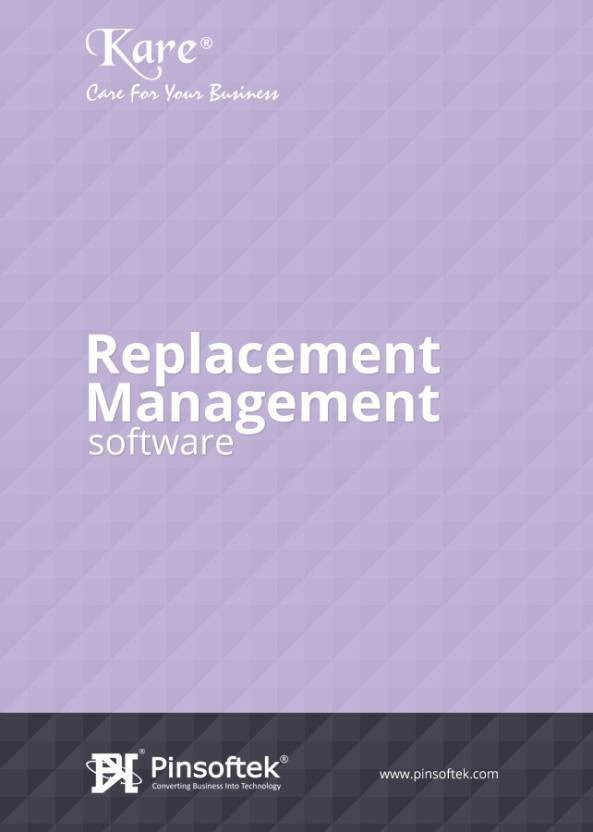 Pinsoftek Replacement Management Software - 4 Users image 1