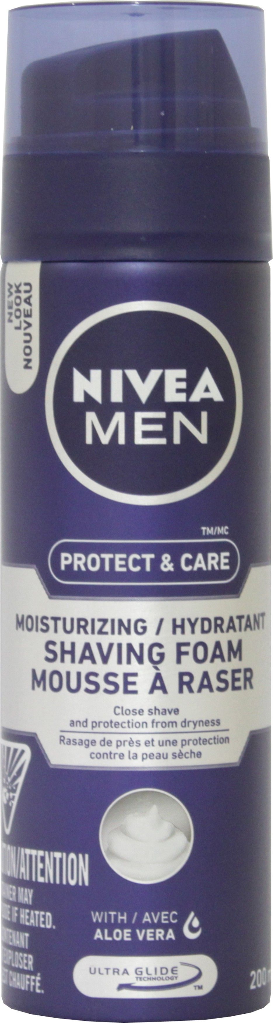nivea Men Protect & care Moisturizing/Hydratant Shaving Foam-picture-41