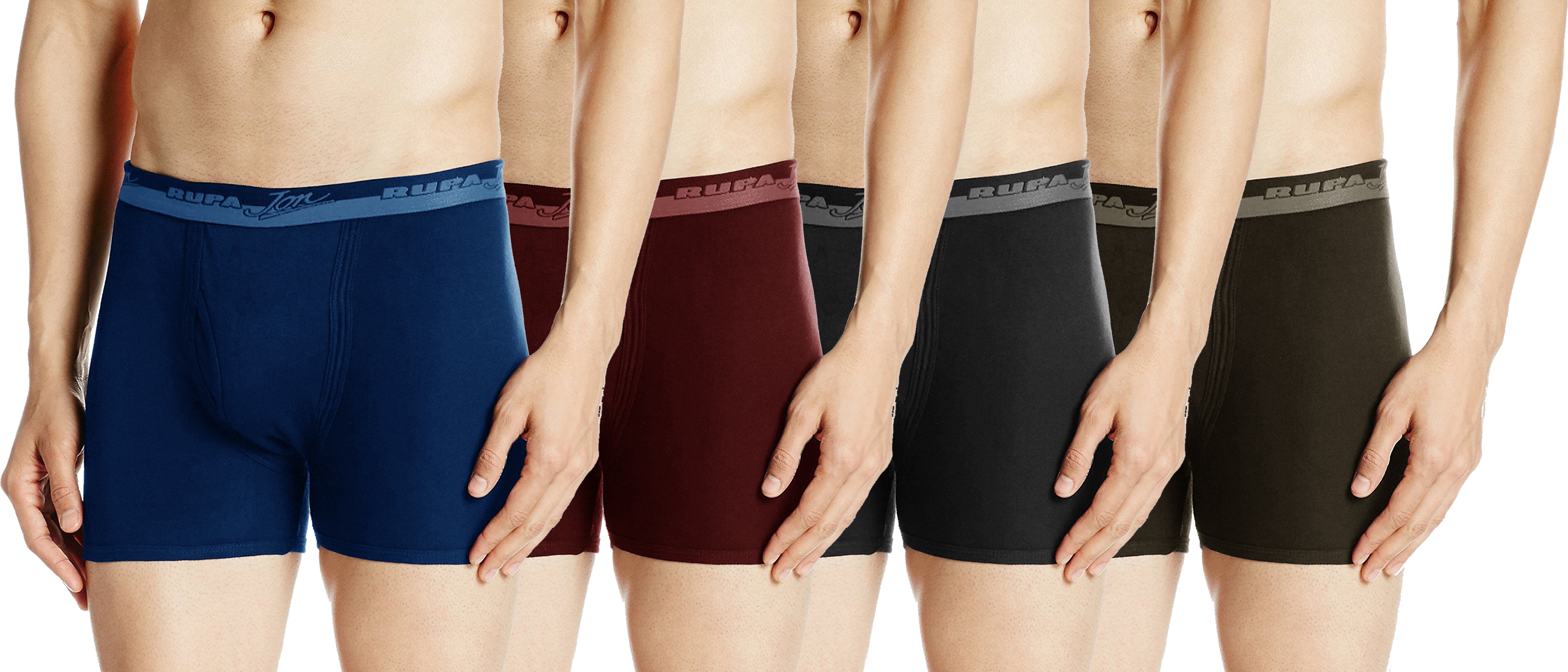 Pack of 4 Solid Men Trunk