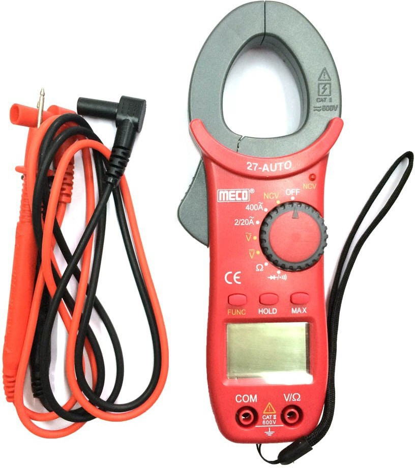 meco 27-Auto Digital AC Clamp Meter alongwith Calibration Certificate Digital Multimeter image 1