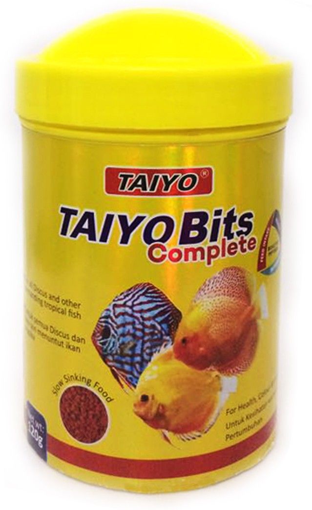 taiyo Premium Bits Complete 120g Fish 0.25 kg Dry New Born, Young, Adult Fish Food-picture-17
