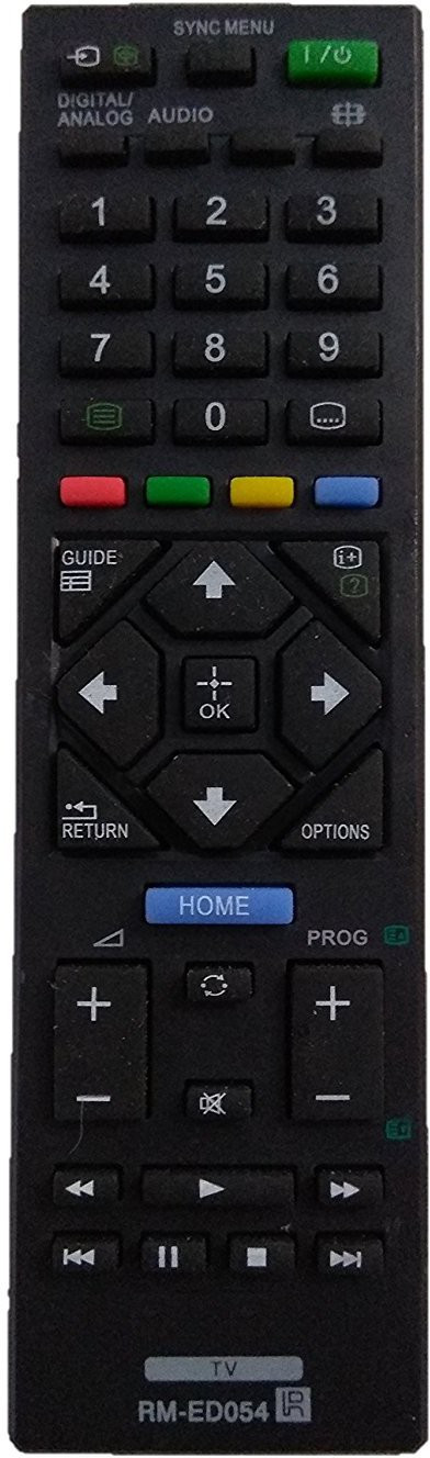 LipiWorld RM-ED054 LCD LED TV Universal Compatible ForLED LCD Sony Remote Controller image 1
