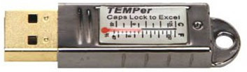 gadget hero's Temper USB Powered Thermometer Temperature Sensor Data Logger For PC / Laptop Hydrometer image 1