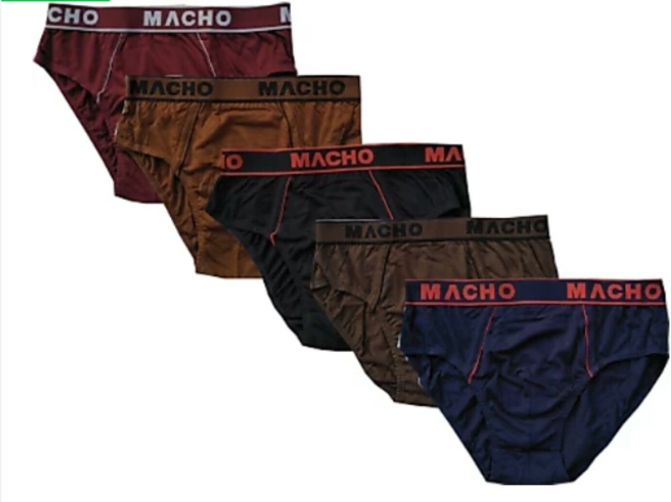amul macho Pack of 5 Solid Men Brief-picture-24