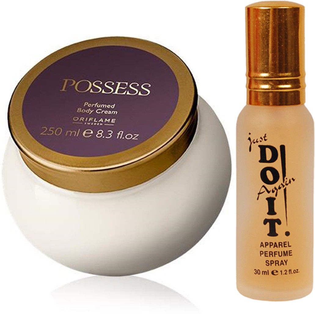 Possess Perfumed Body Cream 250ml With Just Do It Perfume 30ml
