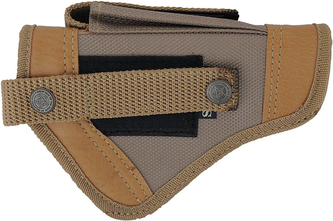 Nylon .9 mm Pistol Cover, 18 cm x 13 cm Racquet Carry Case/Cover Free Size