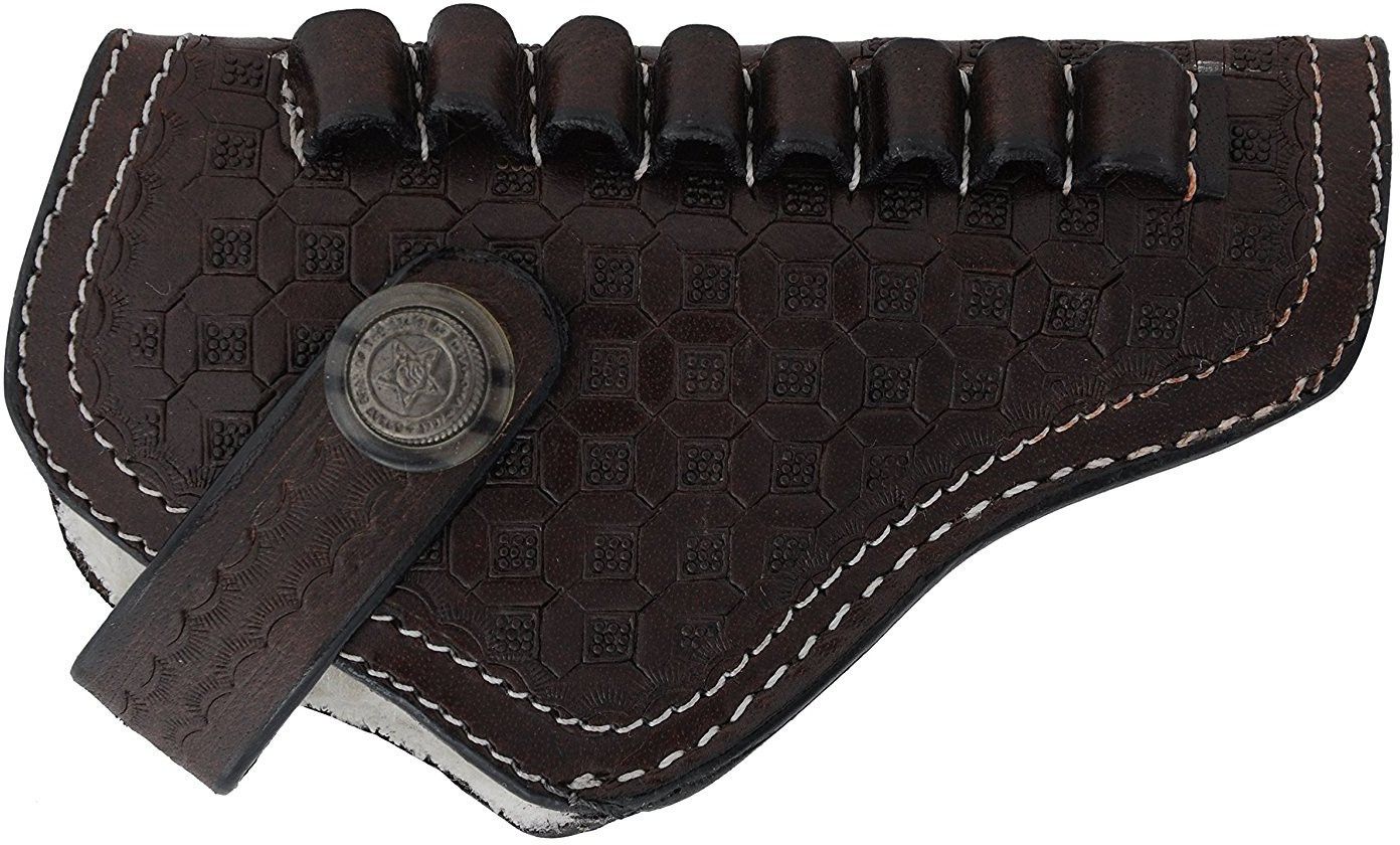 shah Leather .32 Pistol Cover, 15 cm x 9 cm Racquet Carry Case/Cover Free Size-picture-10