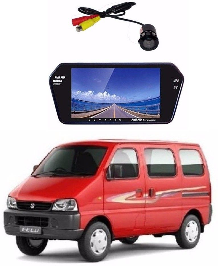 Rear View 7 Inch Bluetooth Monitor & Camera with 1 YR Warranty For Eeco Black LED-image-23