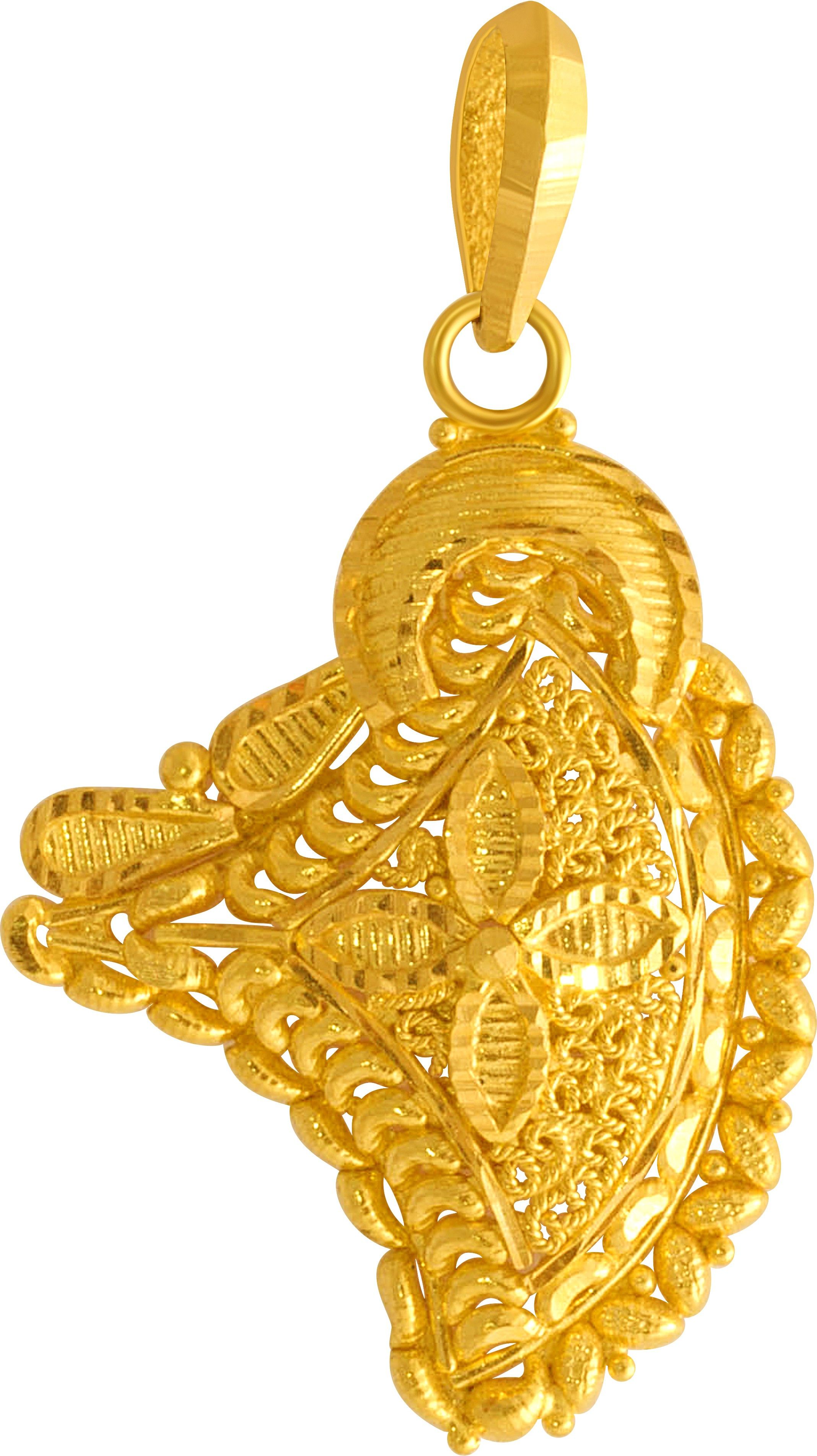 PC Chandra Jewellers NA 22kt Yellow Gold Pendant-picture-11