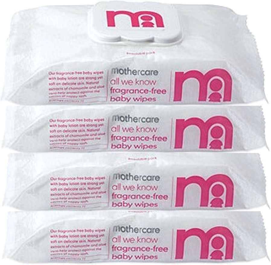 mothercare All We Know Fragrance-Free Baby Wipes - 72 Wipes-picture-21