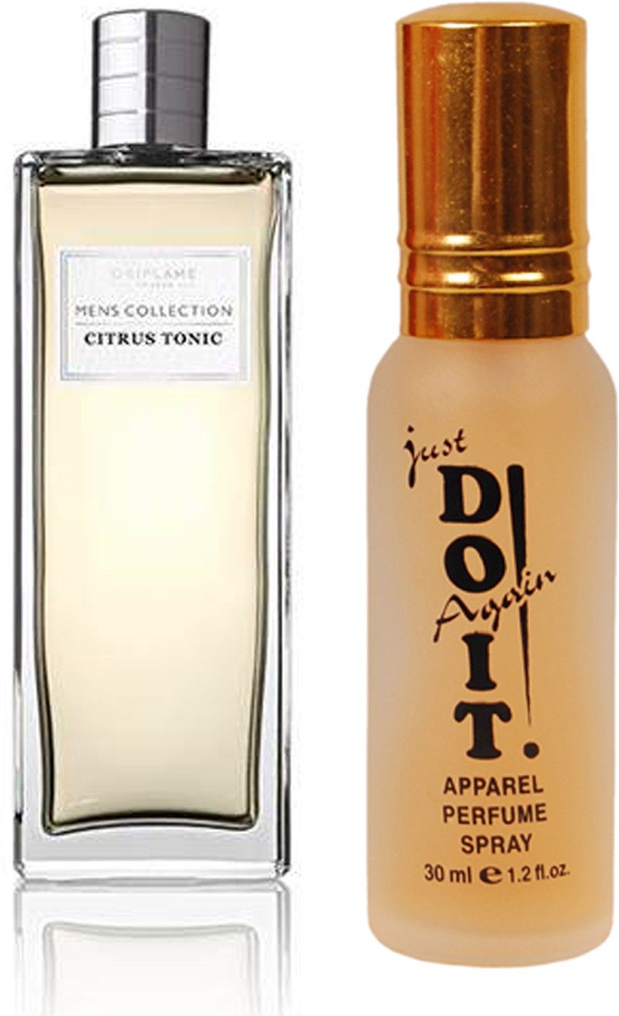 oriflame sweden Men's Collection Citrus Tonic Eau de Toilette 75ml (30058) With Just Do It Perfume 30ml-picture-16