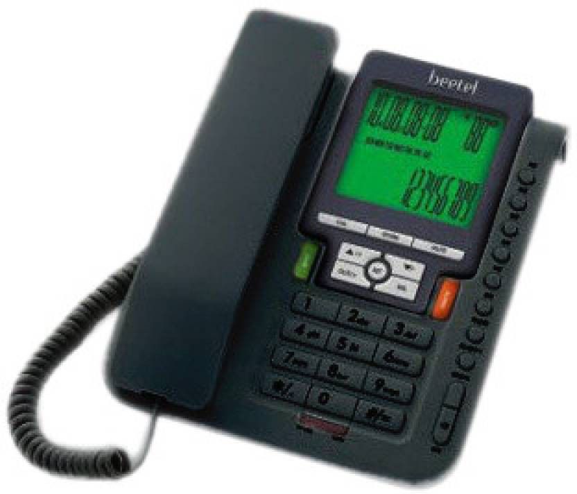 M71 M- Corded Landline Phone� � (Black) Corded Landline Phone with Answering Machine