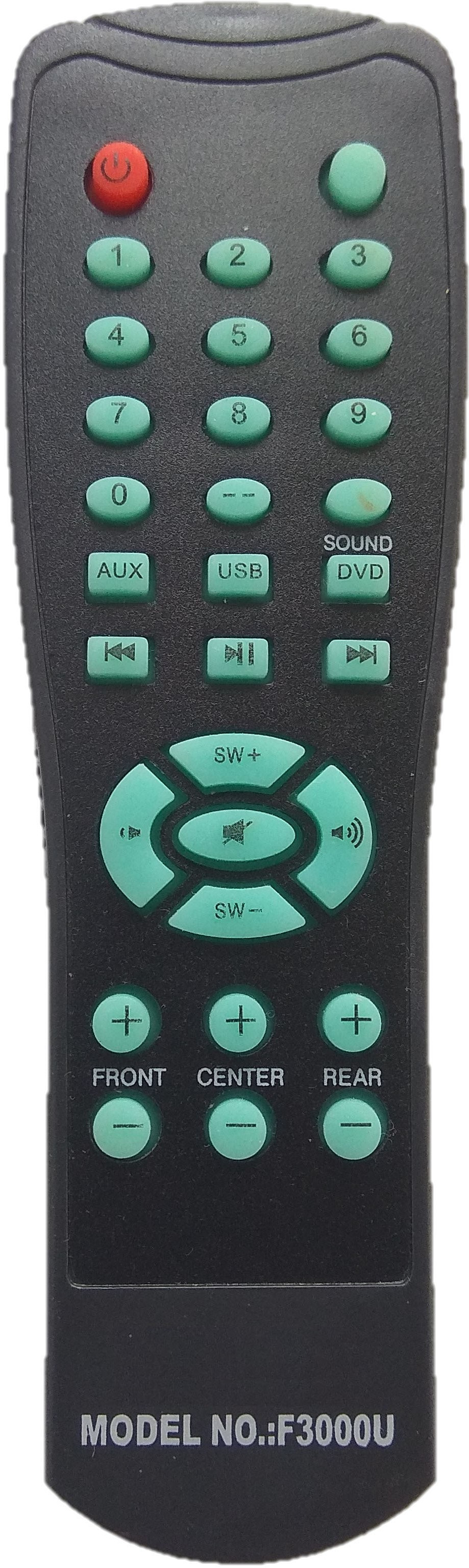 LipiWorld F3000U Home Theater System Remote Control Compatible ForHome Theater F & D Remote Controller image 1