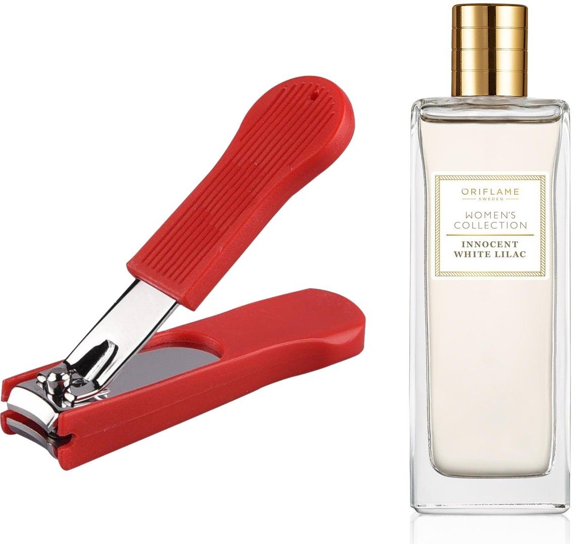 oriflame sweden Women's Collection Innocent White Lilac Eau de Toilette 50ml (32438) With Nail Cutter-picture-17