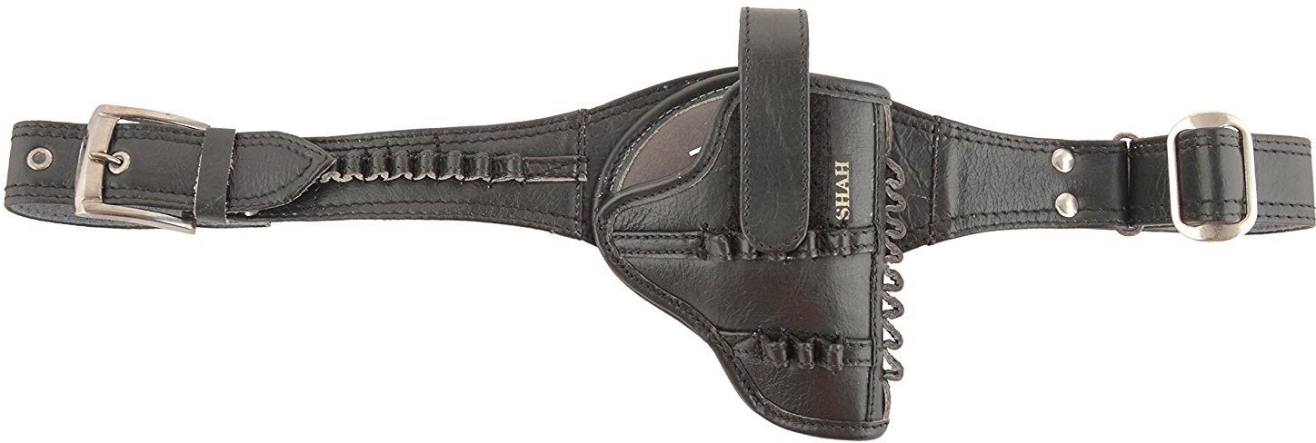 32 Bore Revolver Cover with Belt Racquet Carry Case/Cover Free Size