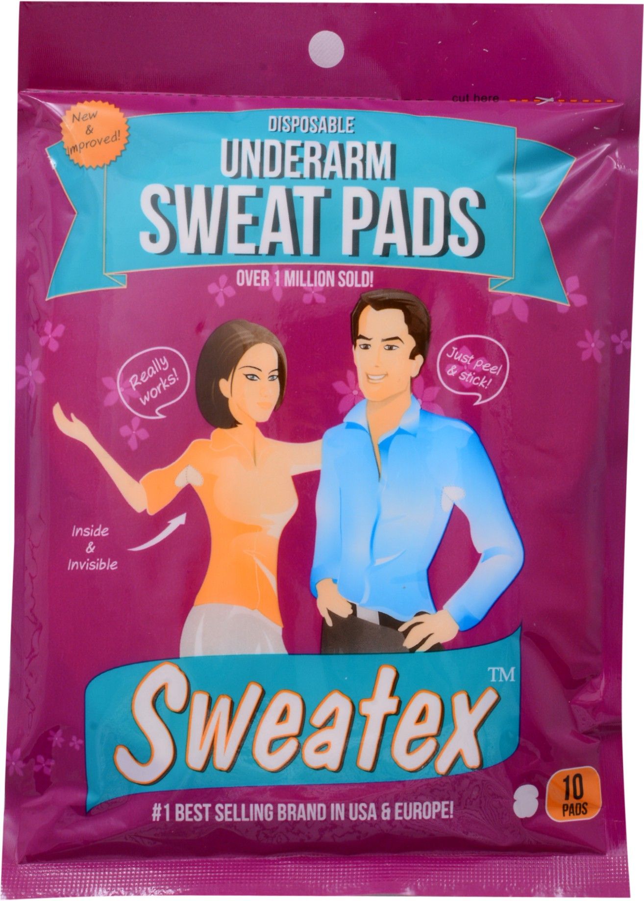 sweatex (Combo Pack of 2) Sweat Pads-picture-26