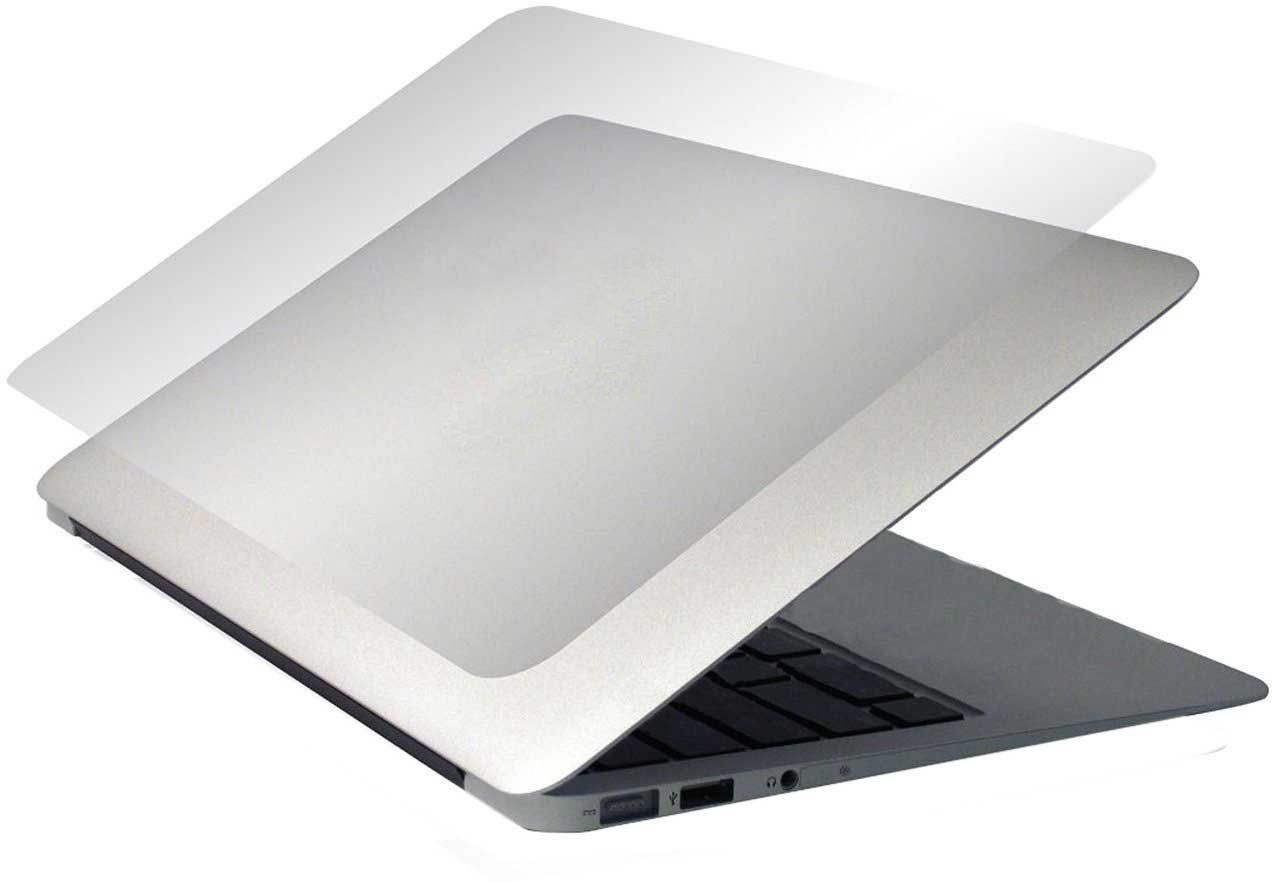 Saco Book MJY32HN/A 12-inch Retina Display Laptop Model Ultra Clear Top Guard Vinyl Reusable Laptop Skin Compatible for 12 inch-image-8