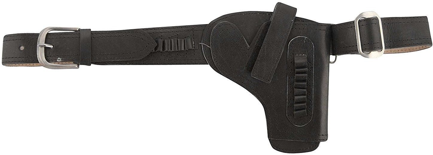 .32 Bore Leather Revolver/Pistol Cover with belt Racquet Carry Case/Cover Free Size