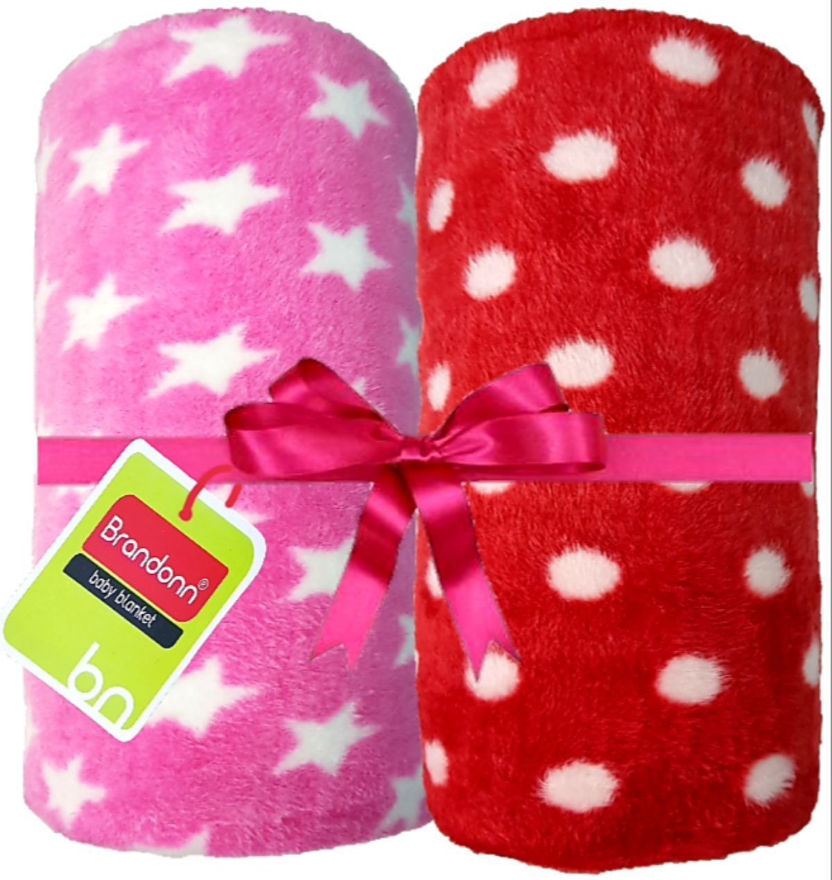 brandonn Polka Single Swaddling Baby Blanket for AC Room-picture-10