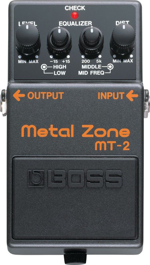 boss MT-2 Metal Zone Guitar Pedals Damper & Sustain Pedal-picture-24