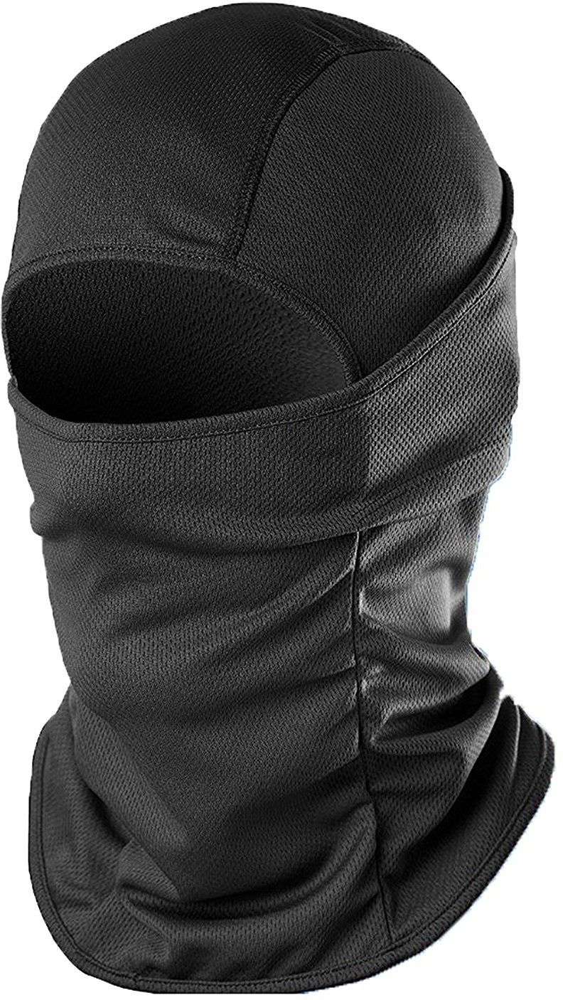 Black Bike Face Mask for Men & Women-image-20