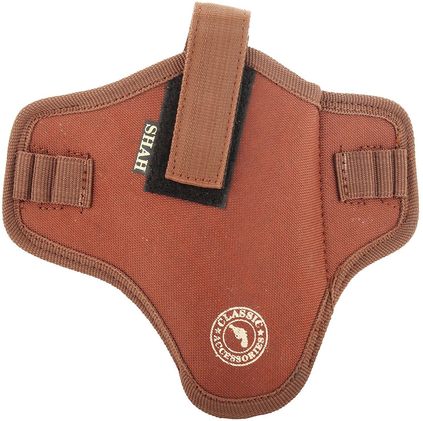 32 Bore Revolver & Pistol Cover (brown) Racquet Carry Case/Cover Free Size