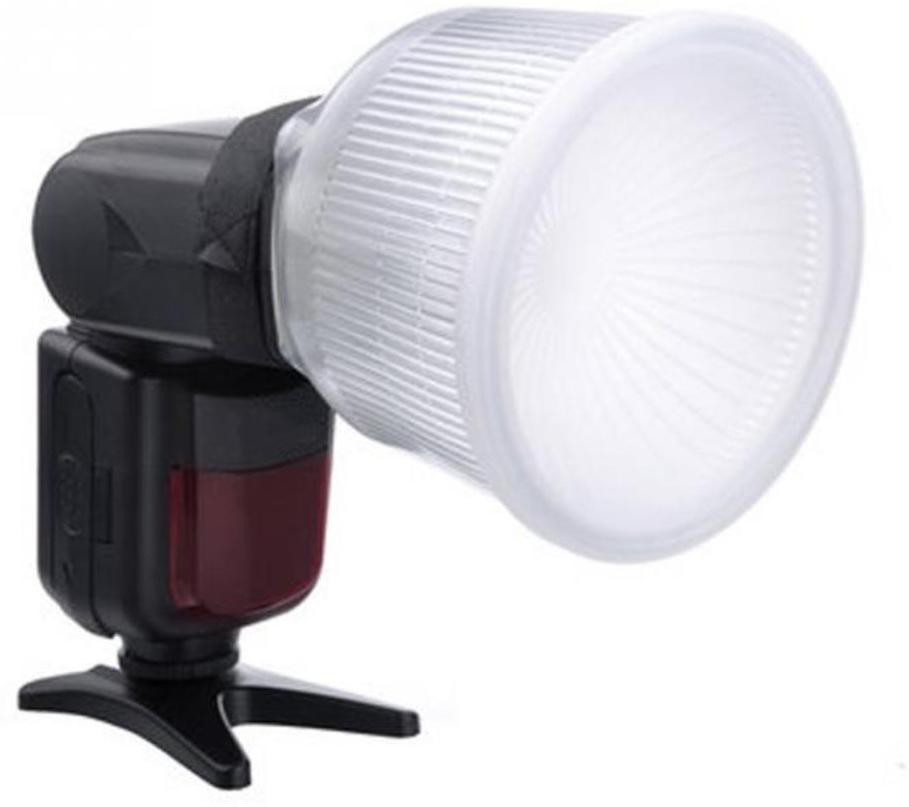 BOOSTY Lambency flash light Diffuser all flashes Diffuser (White, Yellow, Orange, Blue) all flashes Diffuser image 1