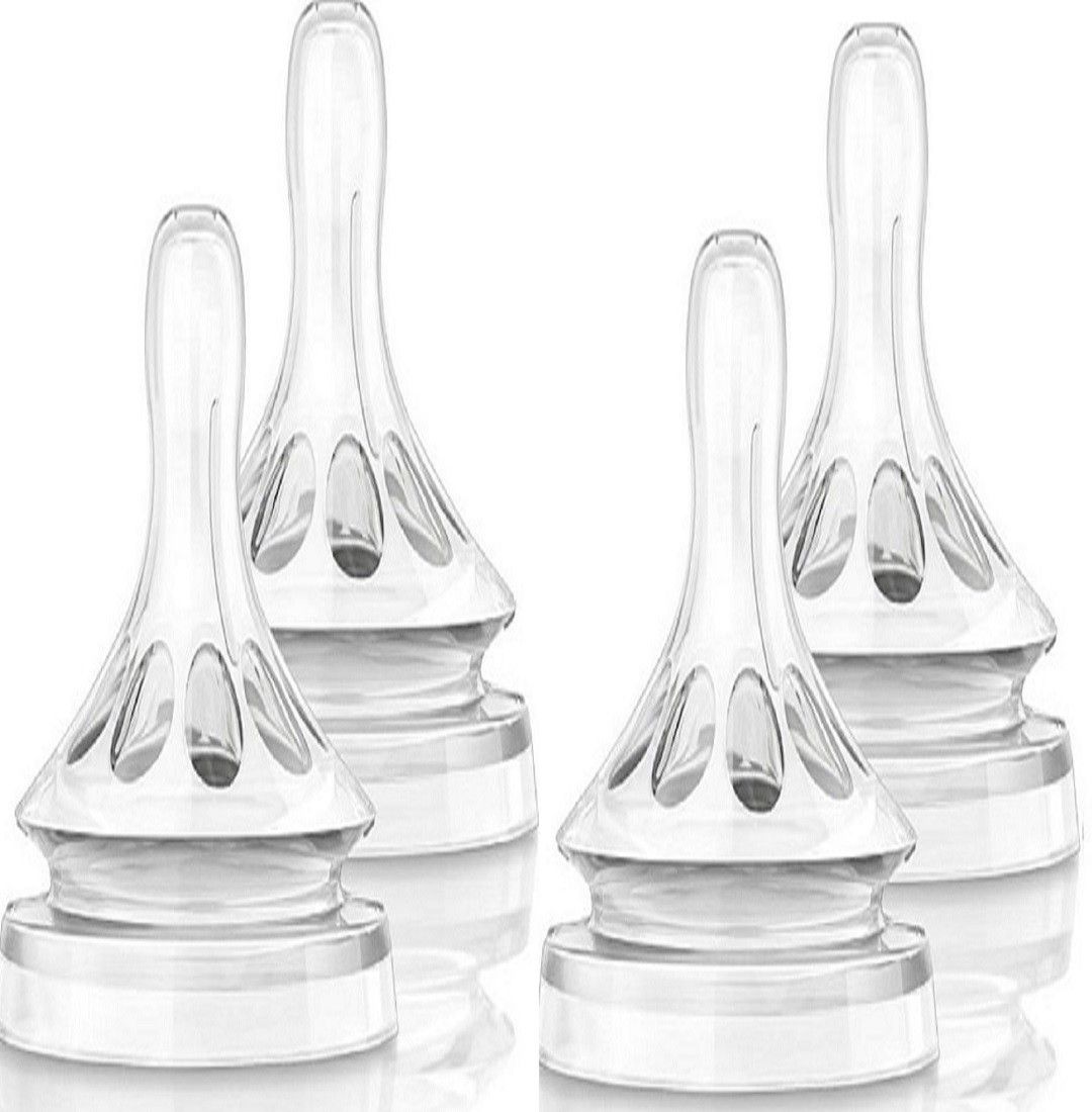 Baby Fast Flow Nipples For Steel Feeding Bottle (Set Of 4) Fast Flow Nipple-image-14