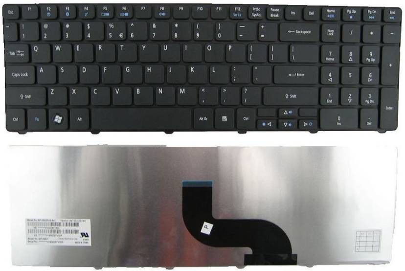 Lapstar Laptop Keyboard for Acer Aspire 5738 5251 5336 5410 5536 5538 5542 5733Z 5742 5749 Laptop Keyboard Replacement Key