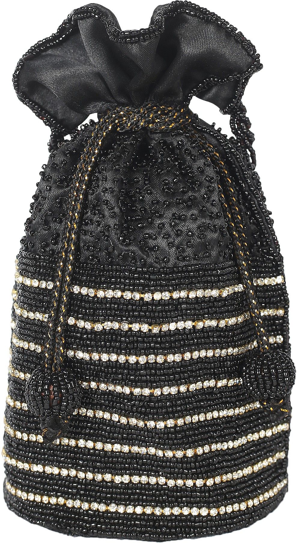 Women Black Potli-image-19