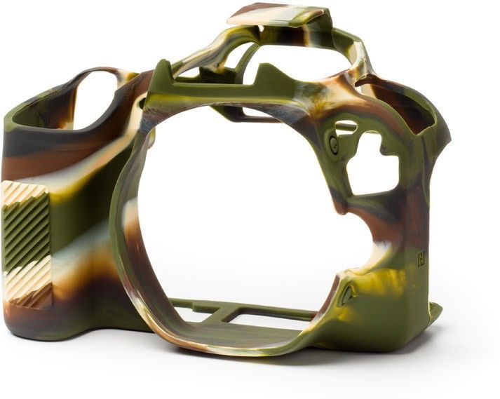 Axcess Silicone Protective Camera Case Cover for Canon 200D Camo Camera Housing