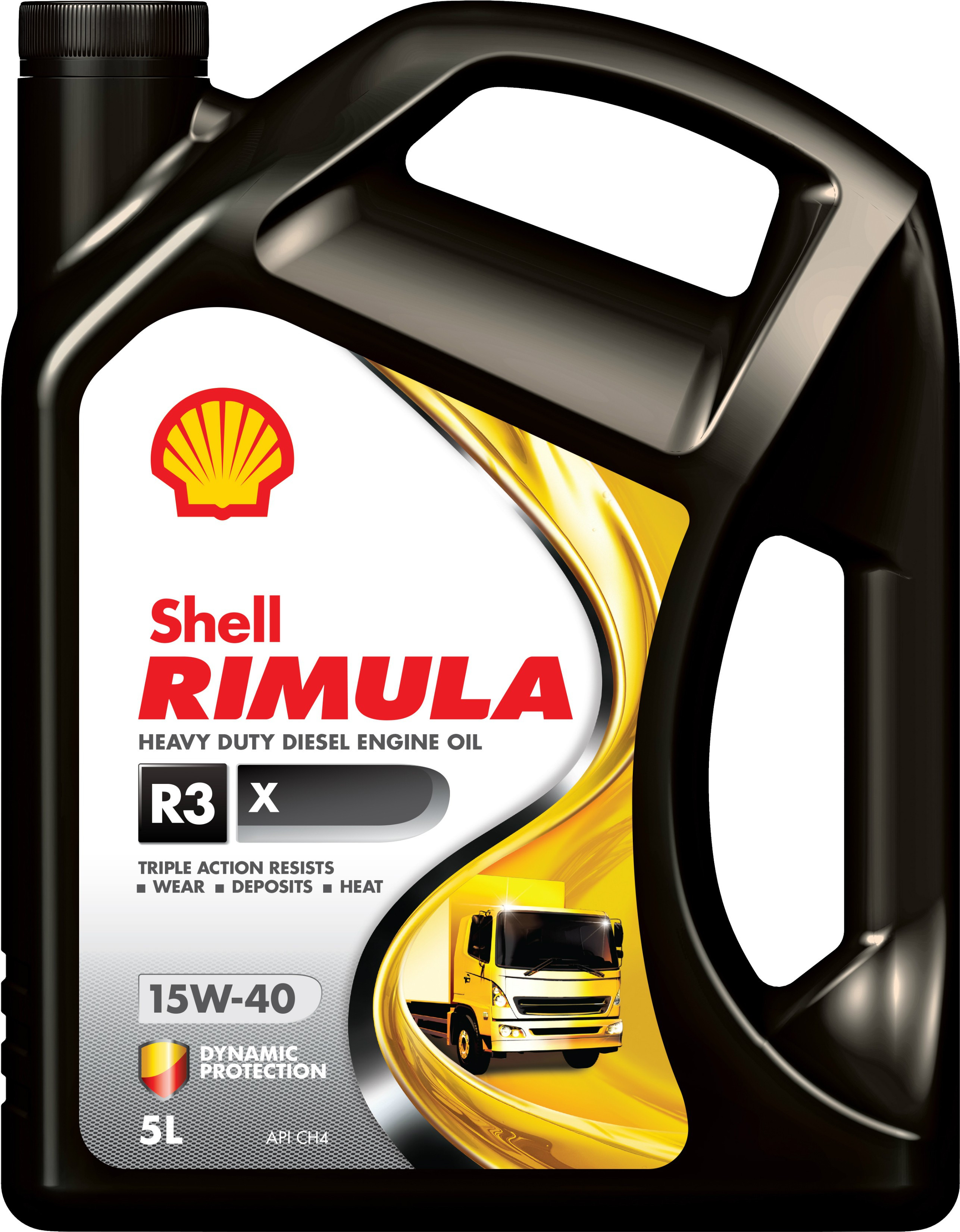 shell Rimula R3X 15W-40 API CH4 Heavy Duty Engine Oil image 1