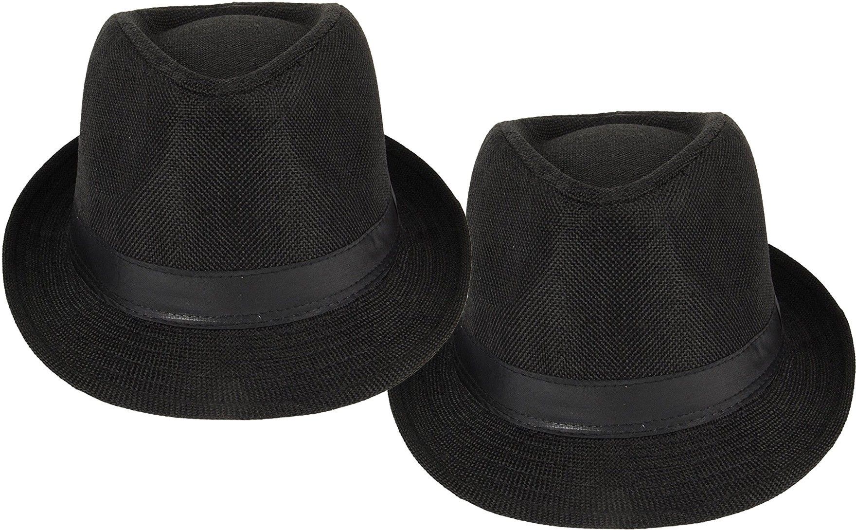 Natali Traders Stylish Twining Fedora Hat - Set Of 2