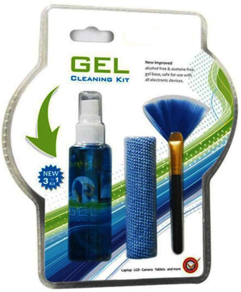 Anweshas 3 In 1 Lcd Led Screen Gel Cleaning Kit For Laptops, Computers, Mobiles etc. for Laptops, Mobiles, Computers, Gaming image 1