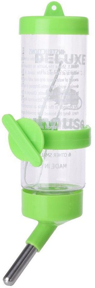 sage square Leak Proof Water Feeder for Hamster / Dwarf / Gerbil / Mice / Guinea Pig / Ferret / Rabbit Round Plastic Pet Bottle-picture-38