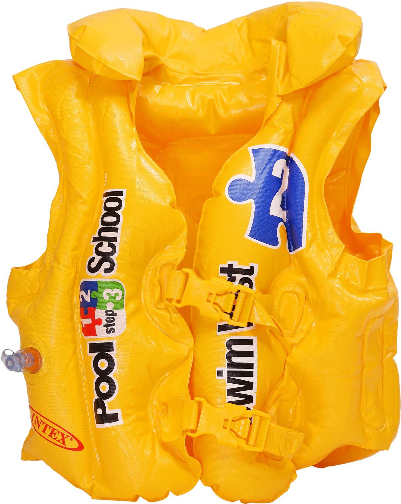 Kids Swimming Jacket Vest( Yellow) Inflatable Swimming Vests