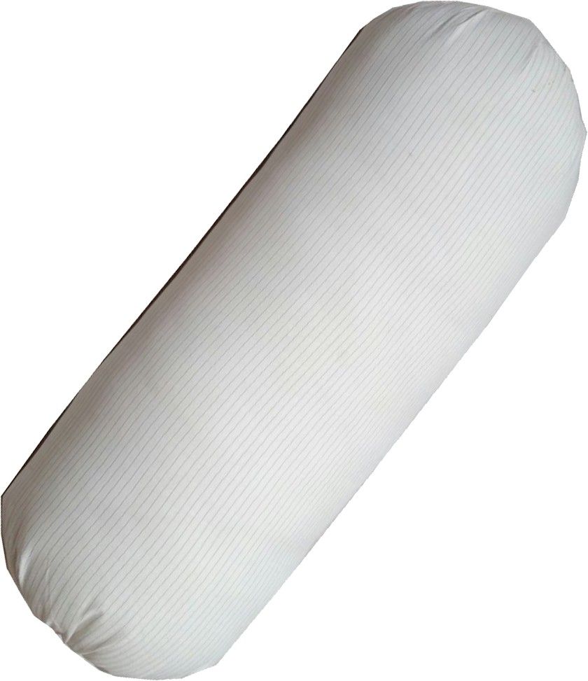 Microfibre White Round Pillows Bolster Pack of 1-image-16